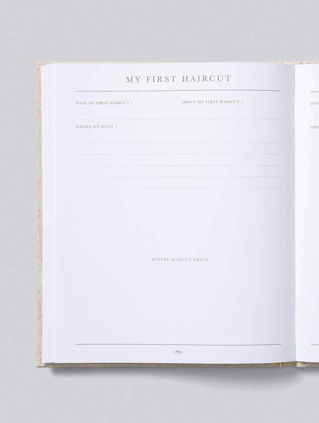 Write To Me - Baby Journal First Year of You