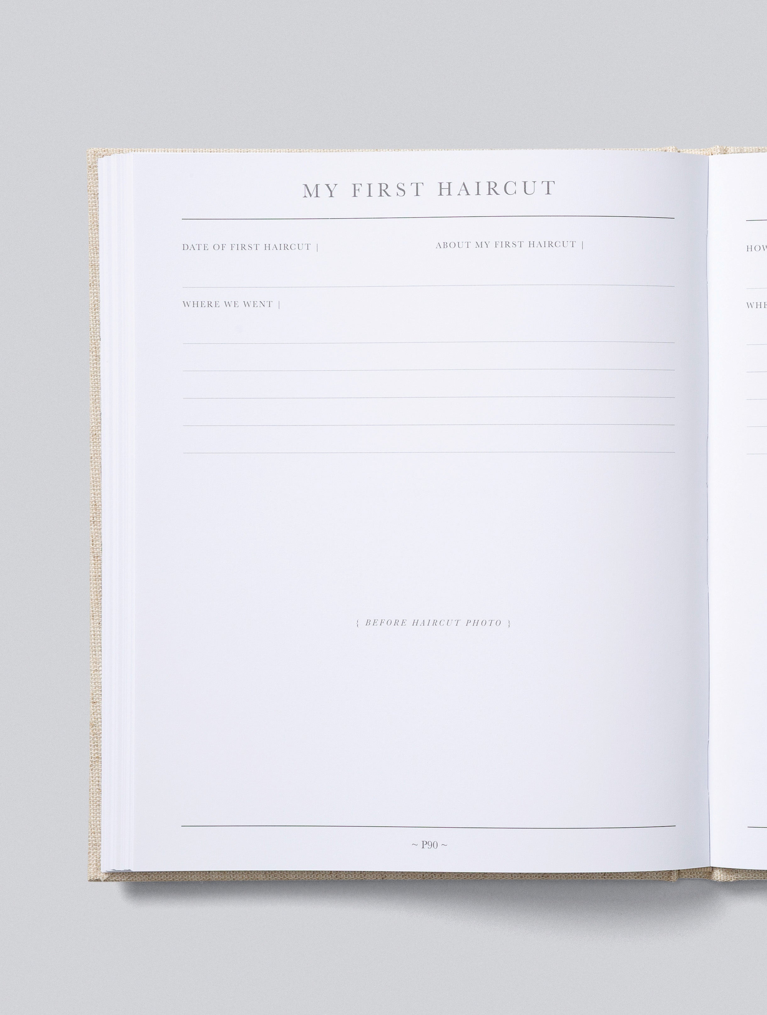 Write To Me - Baby Journal First Year of You