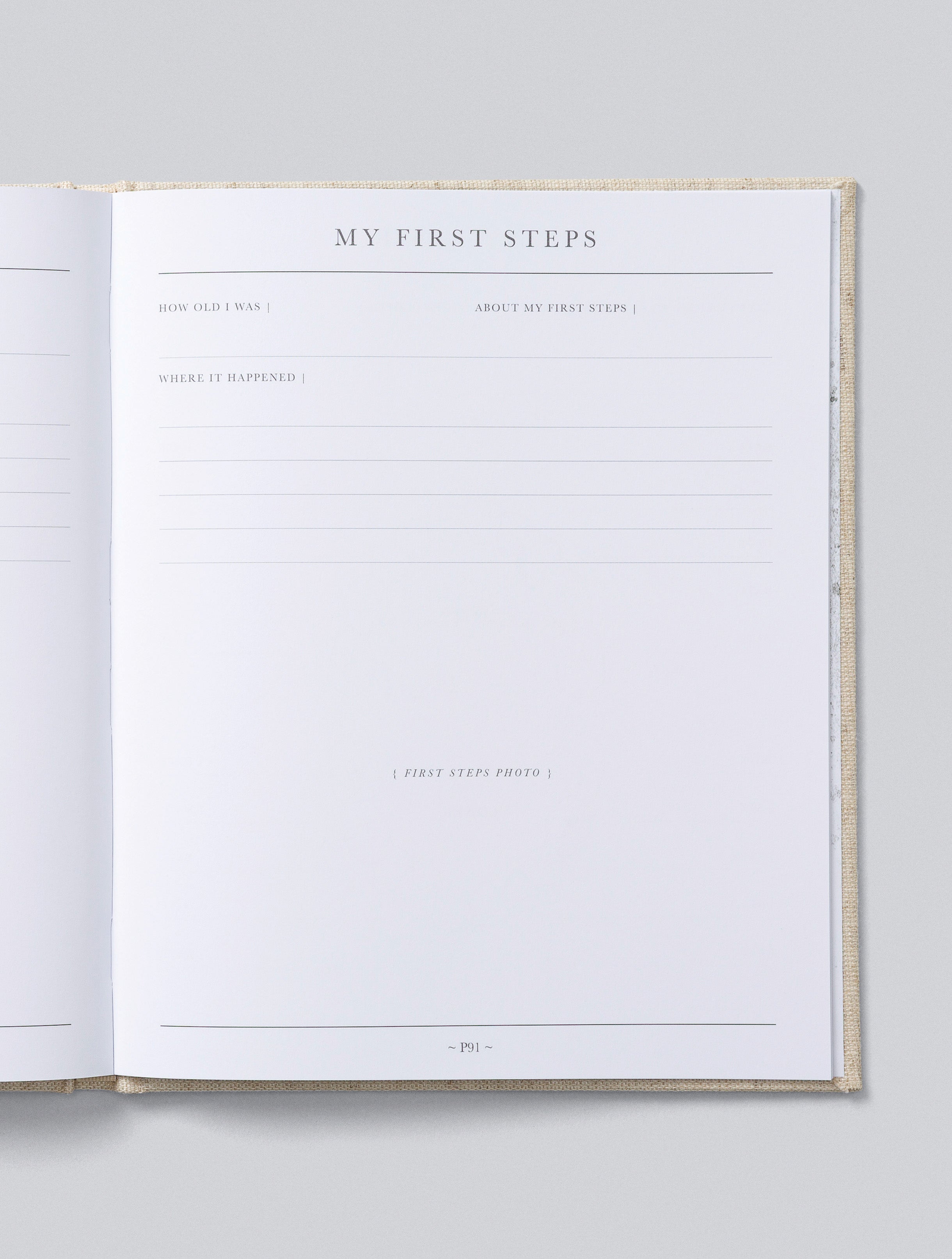 Write To Me - Baby Journal First Year of You