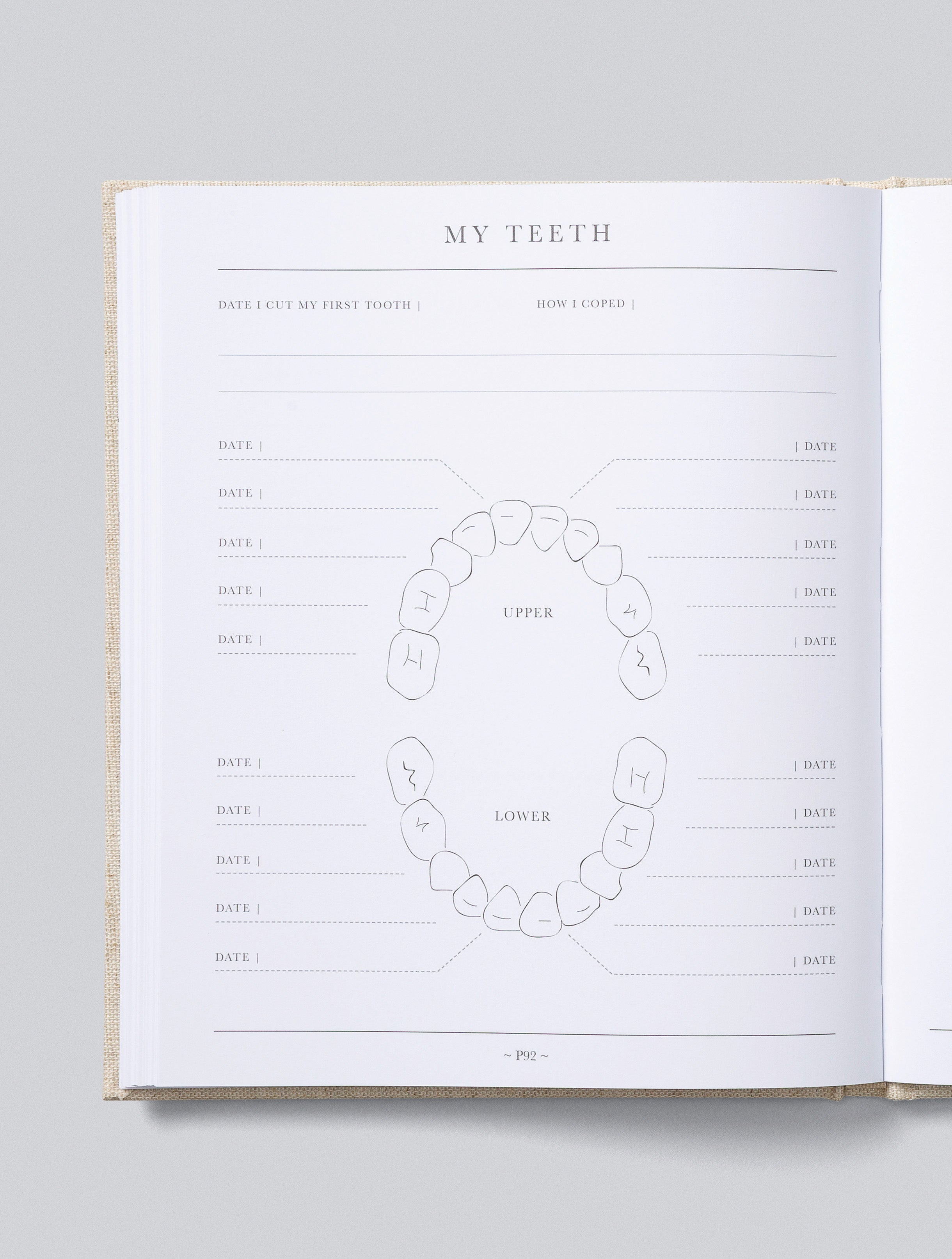 Write To Me - Baby Journal First Year of You