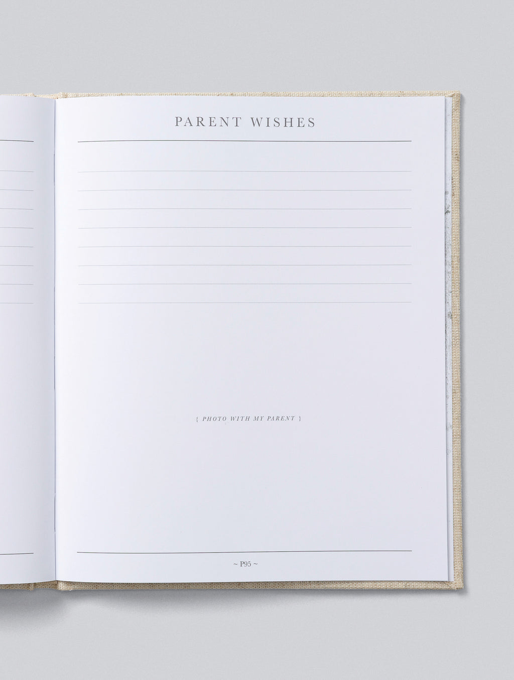 Write To Me - Baby Journal First Year of You