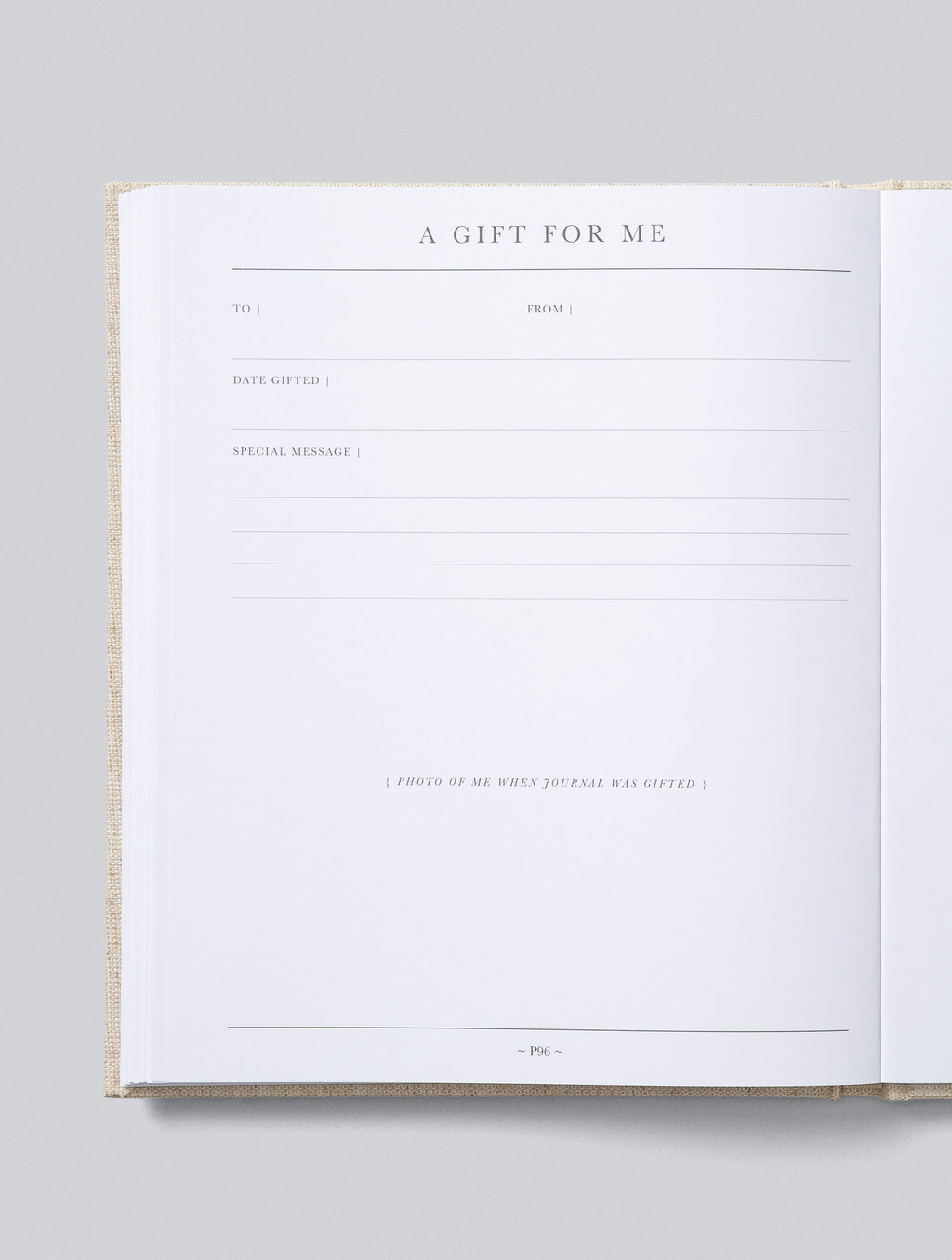Write To Me - Baby Journal First Year of You