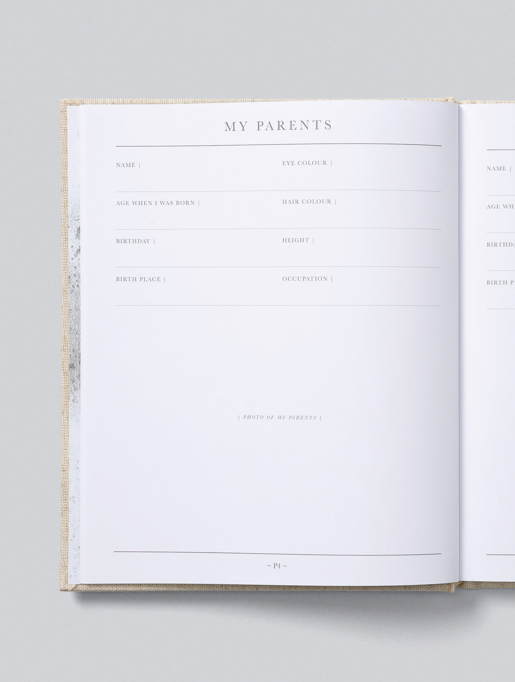 Write To Me - Baby Journal First Year of You