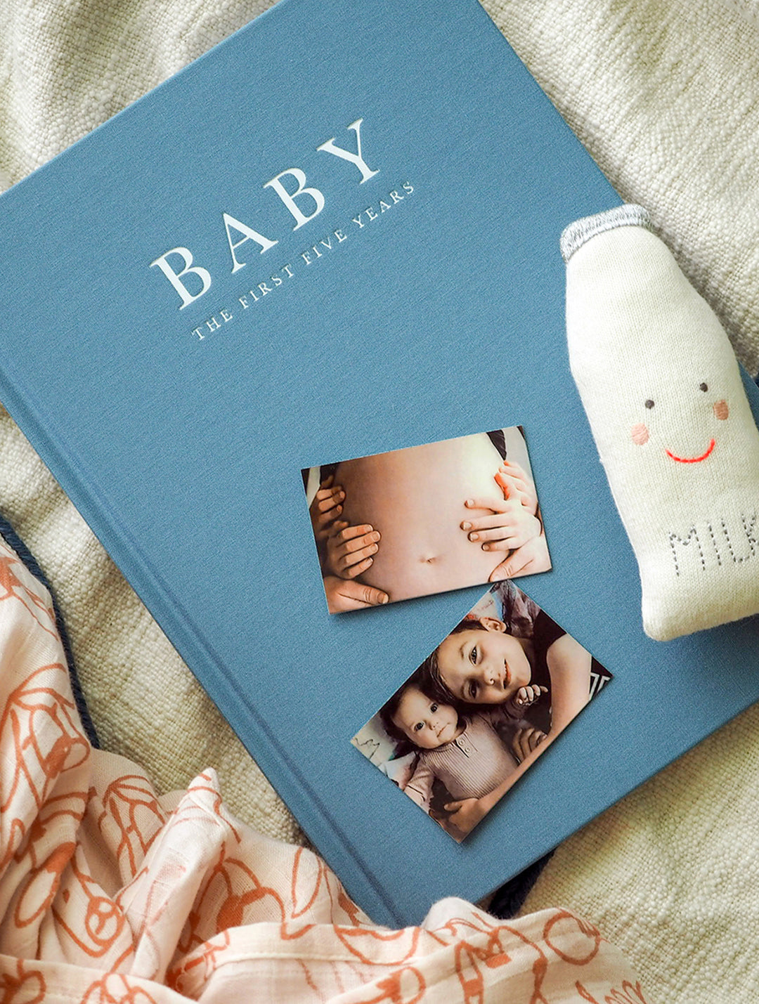Write To Me - Baby Journal Birth to Five Years - Blue