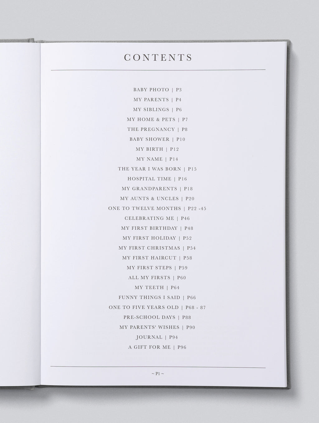 Write To Me - Baby Journal Birth to Five Years - Blue