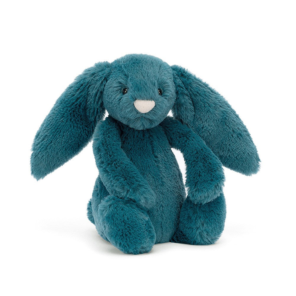 Jellycat Bashful Bunny Small - Mineral Blue