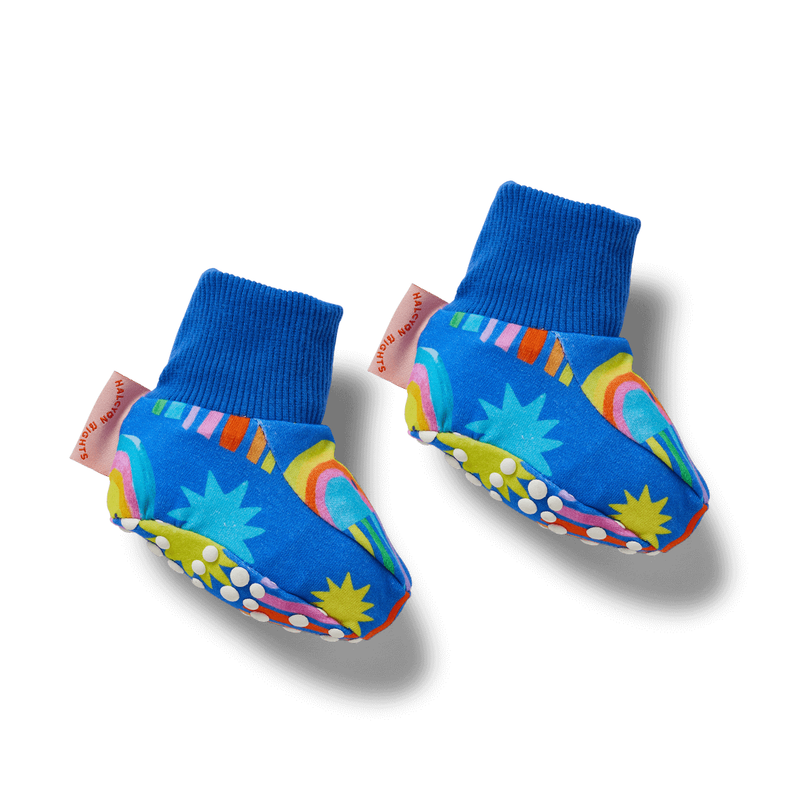 Halcyon Nights Here We Glow Baby Booties