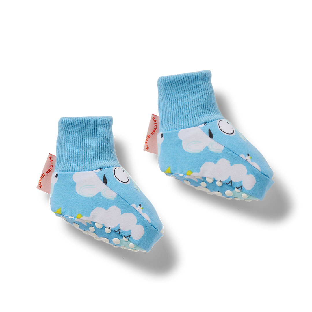 Halcyon Nights I Spy In The Sky Baby Booties