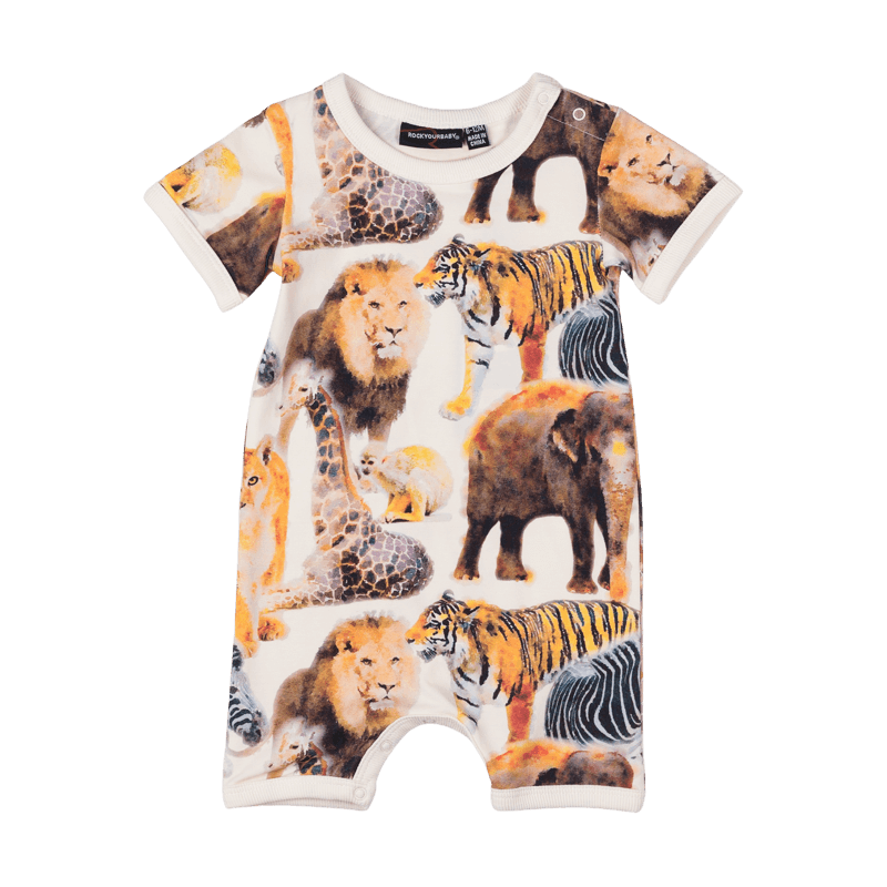 Rock Your Baby Safari Playsuit