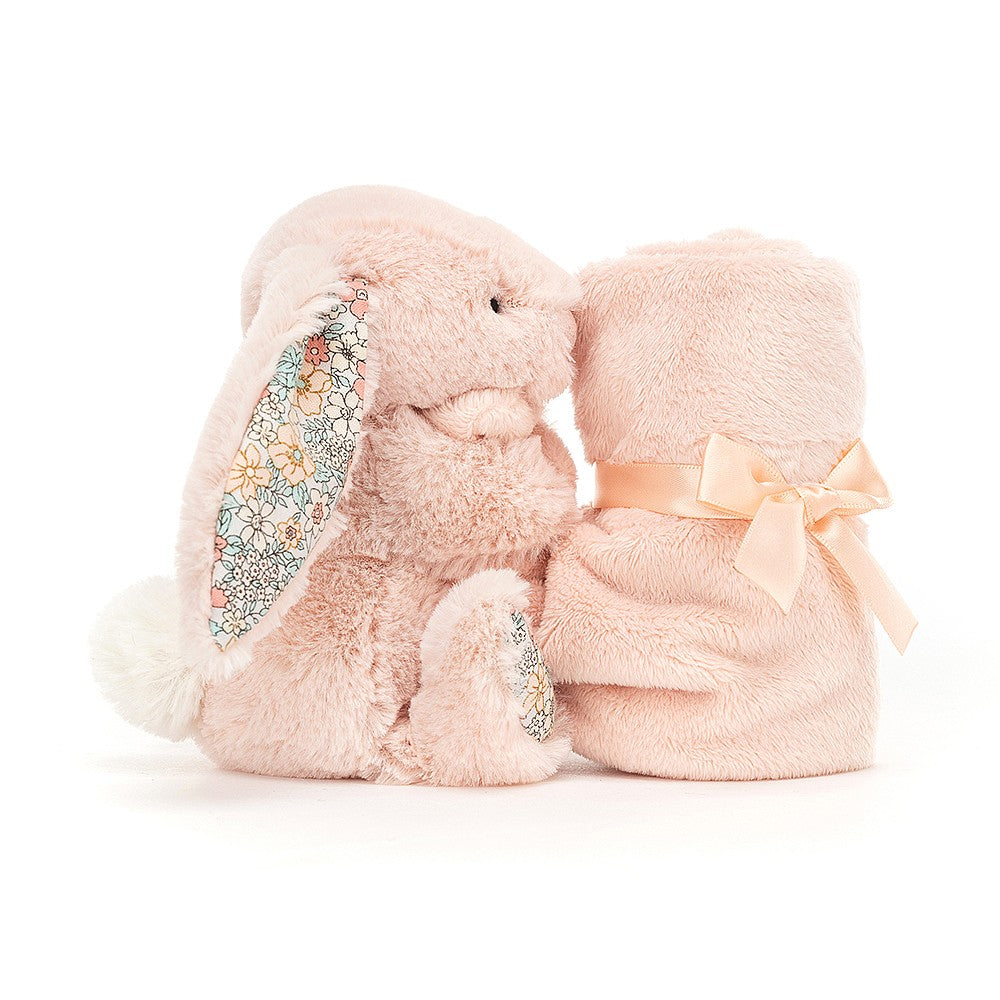 Jellycat Bashful Blossom Bunny Soother - Blush