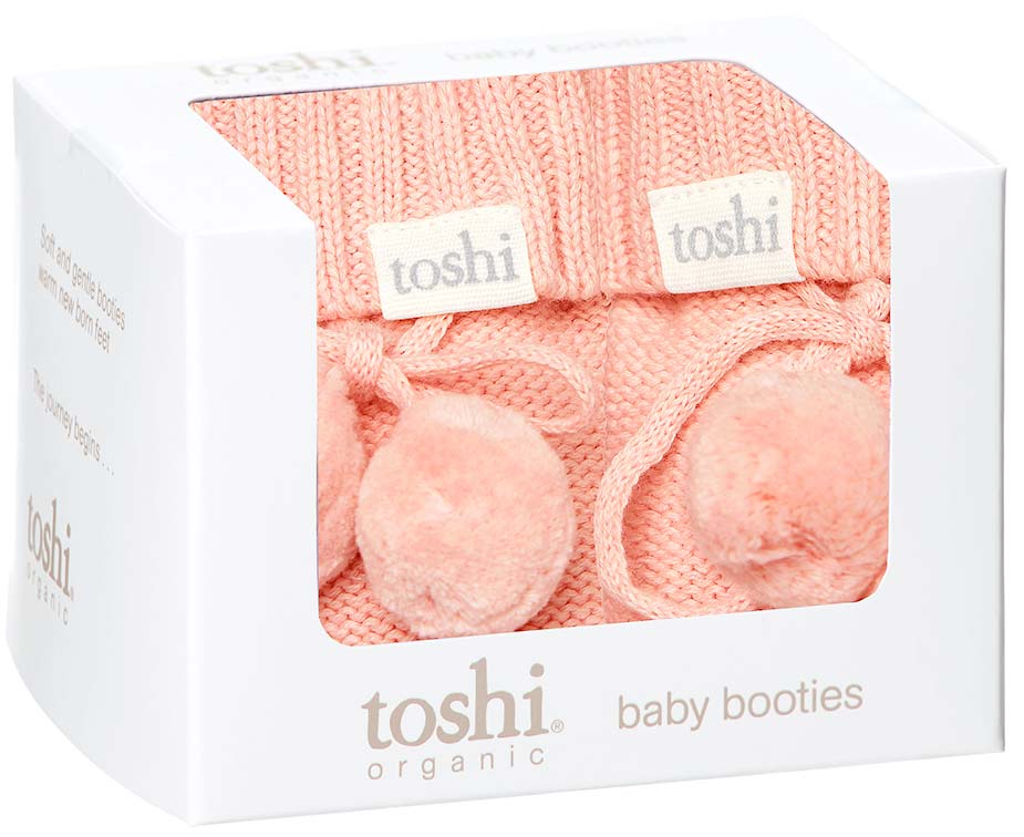 Toshi Organic Booties - Marley / Blossom