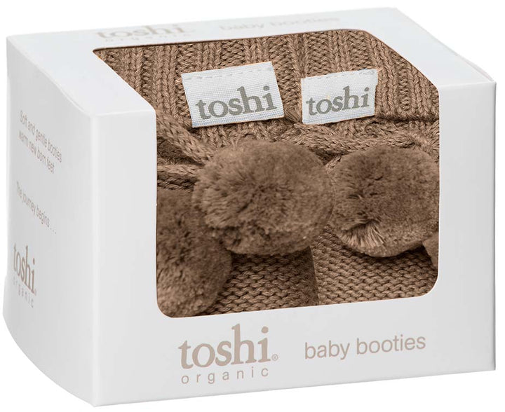 Toshi Organic Booties - Marley / Cocoa