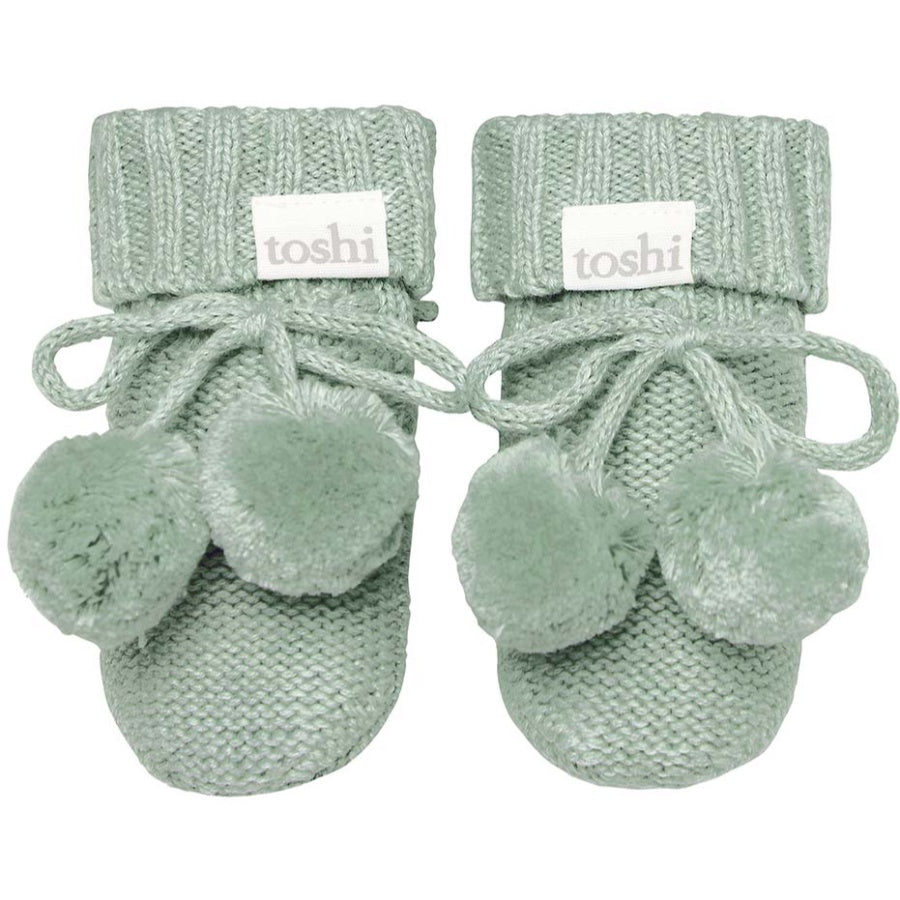 Toshi Organic Booties - Marley / Jade