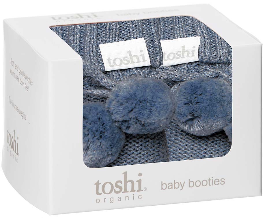 Toshi Organic Booties - Marley / Moonlight