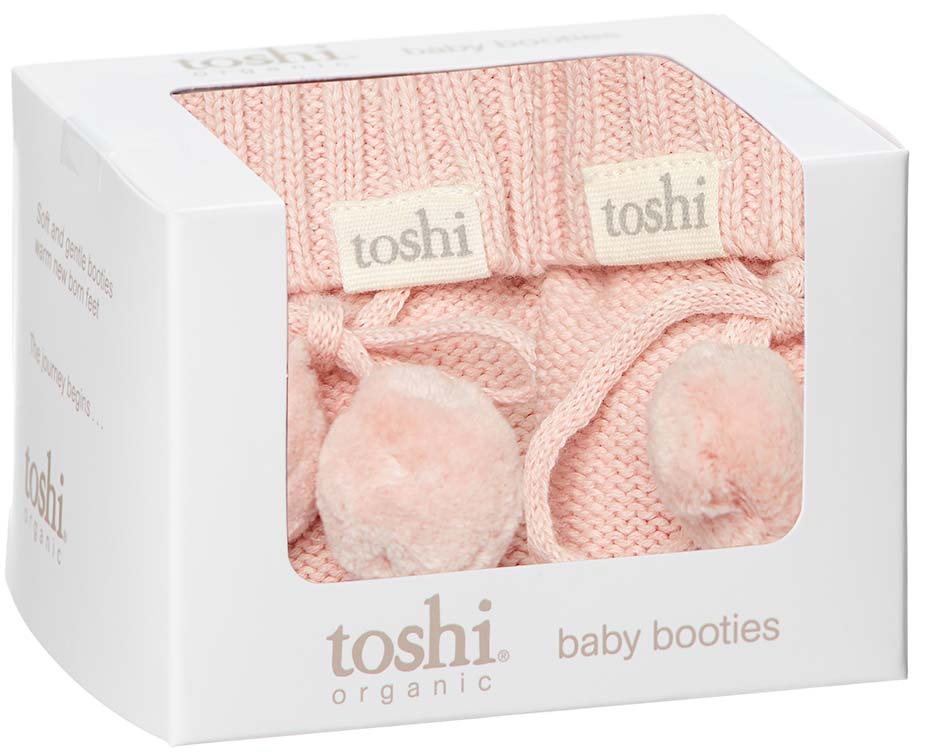 Toshi Organic Booties - Marley / Peony
