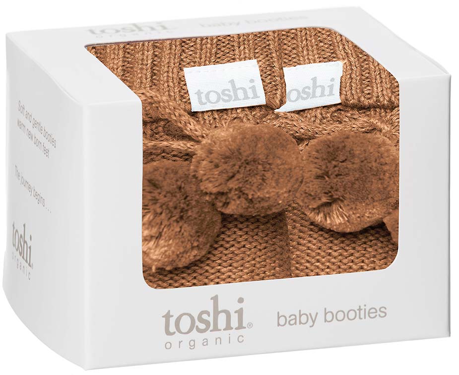 Toshi Organic Booties - Marley / Walnut