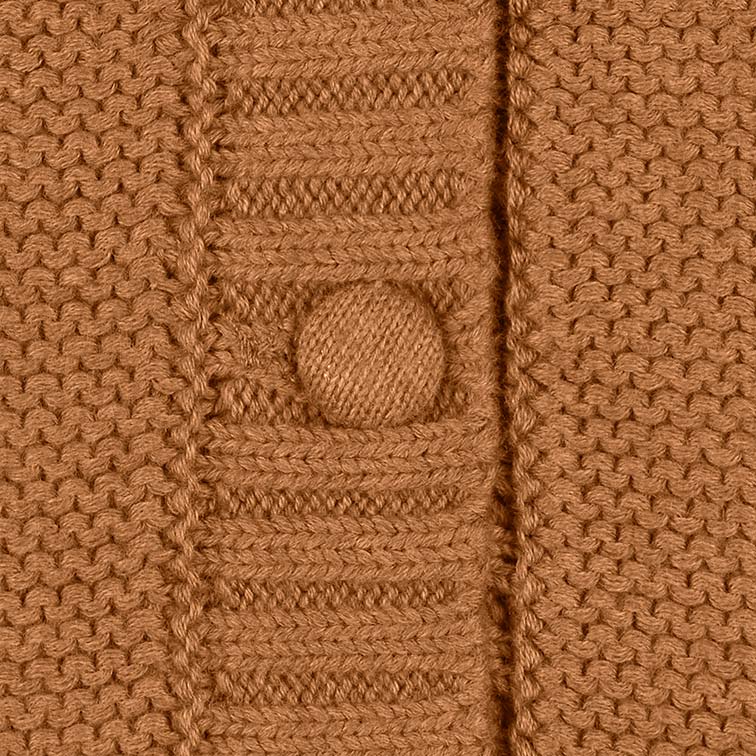 Toshi Organic Cardigan - Andy / Pecan