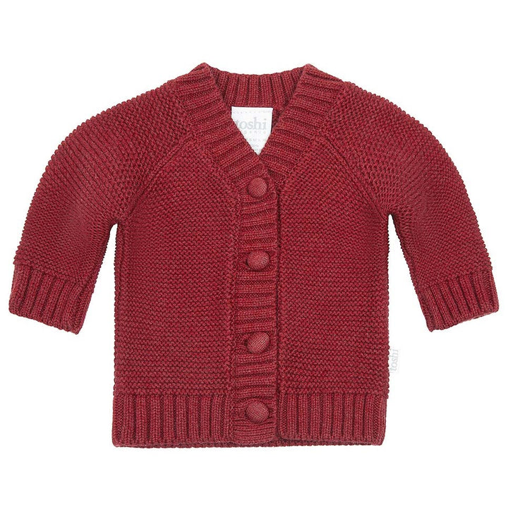 Toshi Organic Cardigan - Andy / Rosewood