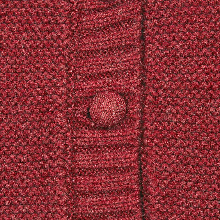 Toshi Organic Cardigan - Andy / Rosewood