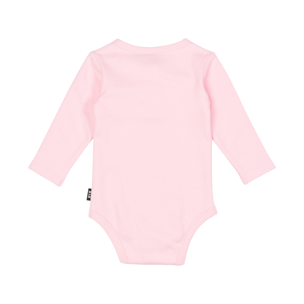 Rock Your Baby Pale Pink Bodysuit