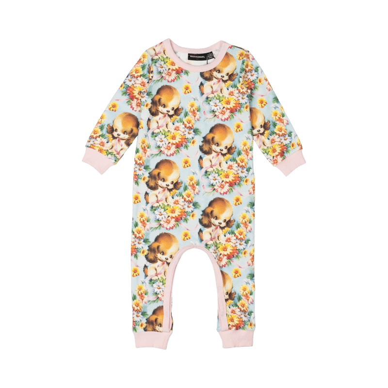 Rock Your Baby Puppy Love Baby Playsuit