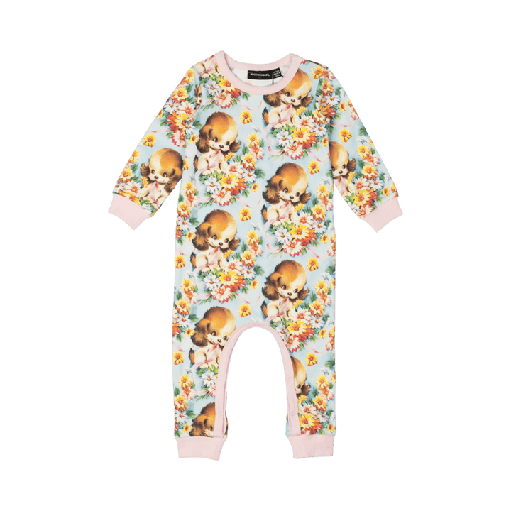 Rock Your Baby Puppy Love Baby Playsuit