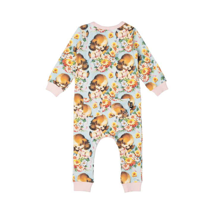 Rock Your Baby Puppy Love Baby Playsuit