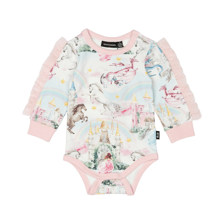 Rock Your Baby Fairy Tales Baby Long Sleeve Bodysuit