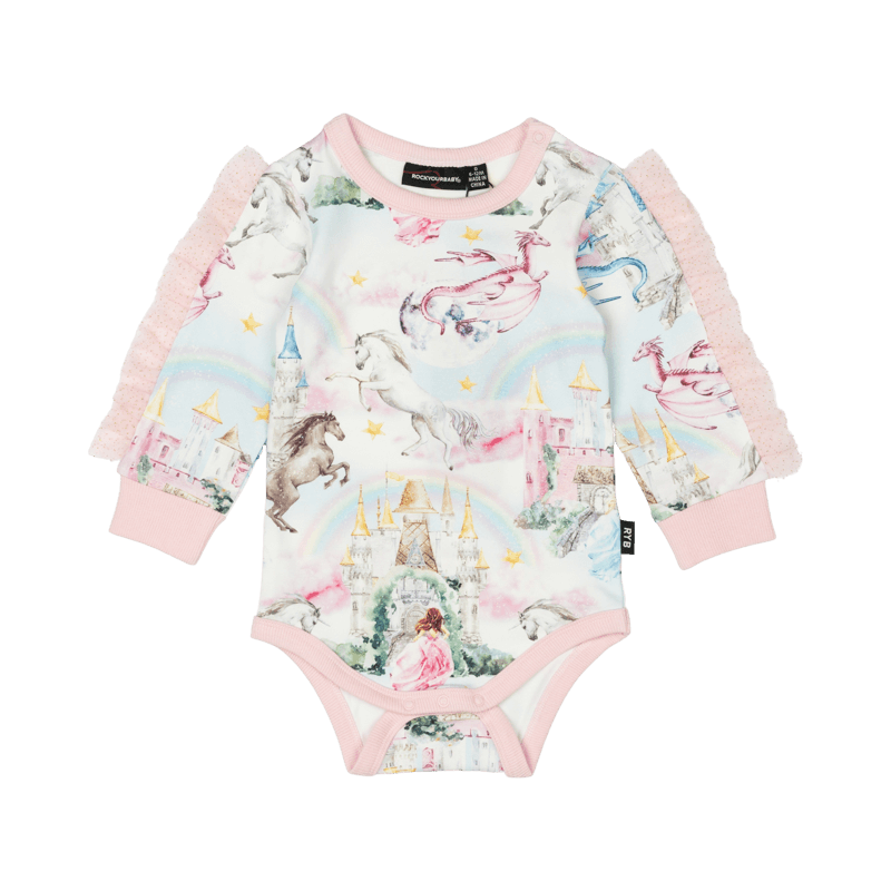Rock Your Baby Fairy Tales Baby Long Sleeve Bodysuit