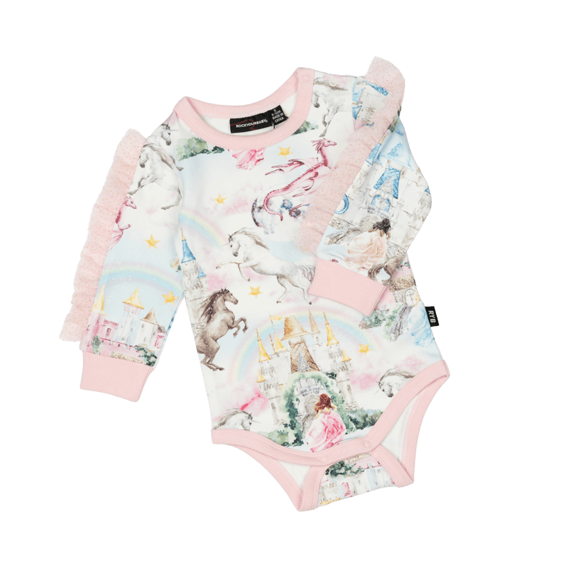 Rock Your Baby Fairy Tales Baby Long Sleeve Bodysuit