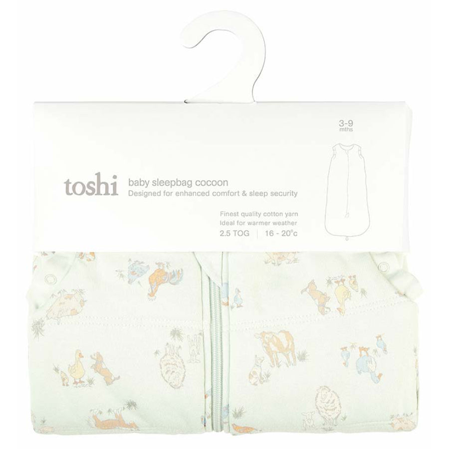 Toshi Baby Sleep Bag Classic Cocoon 2.5 TOG - Country Bumpkins