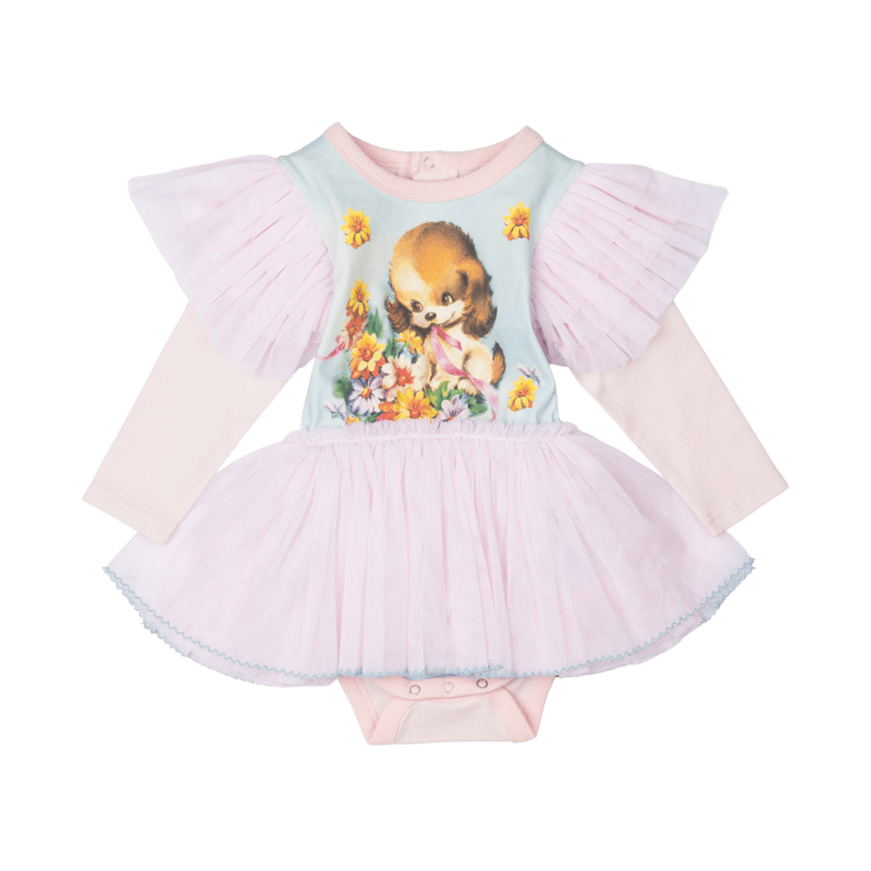 Rock Your Baby Little Puppy Baby Circus Dress