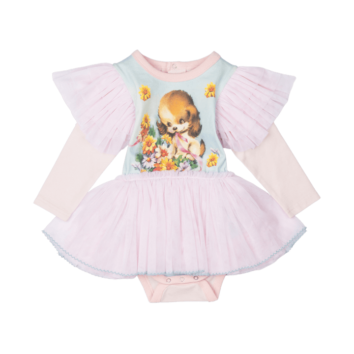 Rock Your Baby Little Puppy Baby Circus Dress