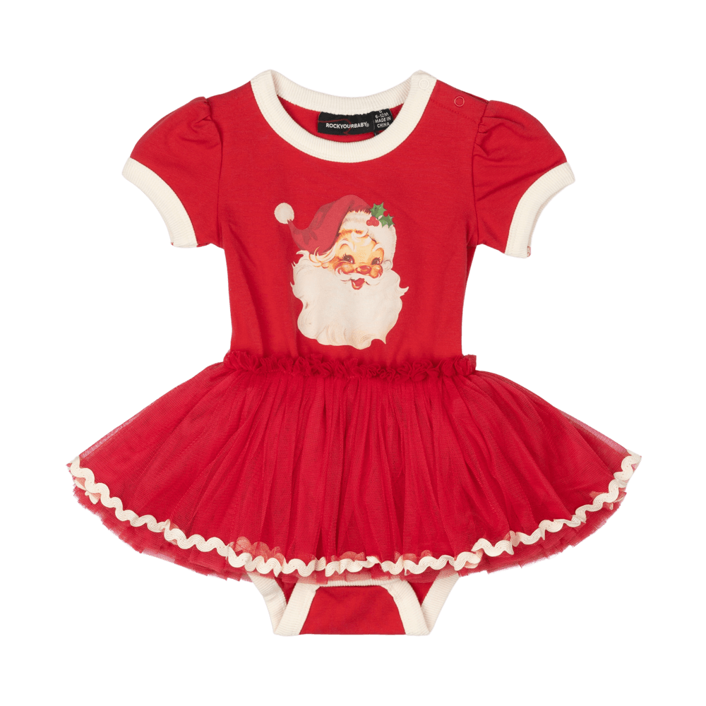 Rock Your Baby Circus Dress - Red Santa | Baby