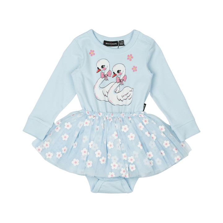 Rock Your Baby Swanee Baby Long Sleeve Circus Dress