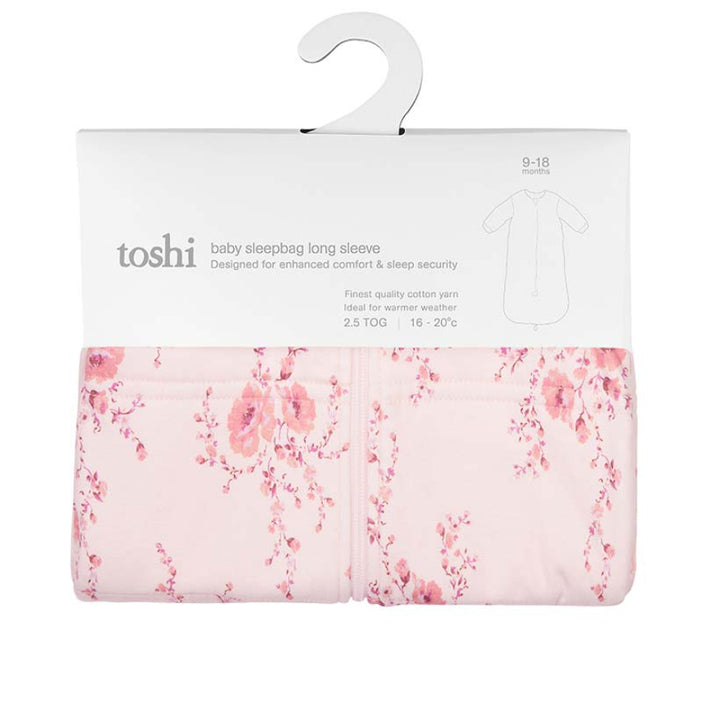 Toshi Baby Sleep Bag Classic Long Sleeve 2.5 TOG - Camilla