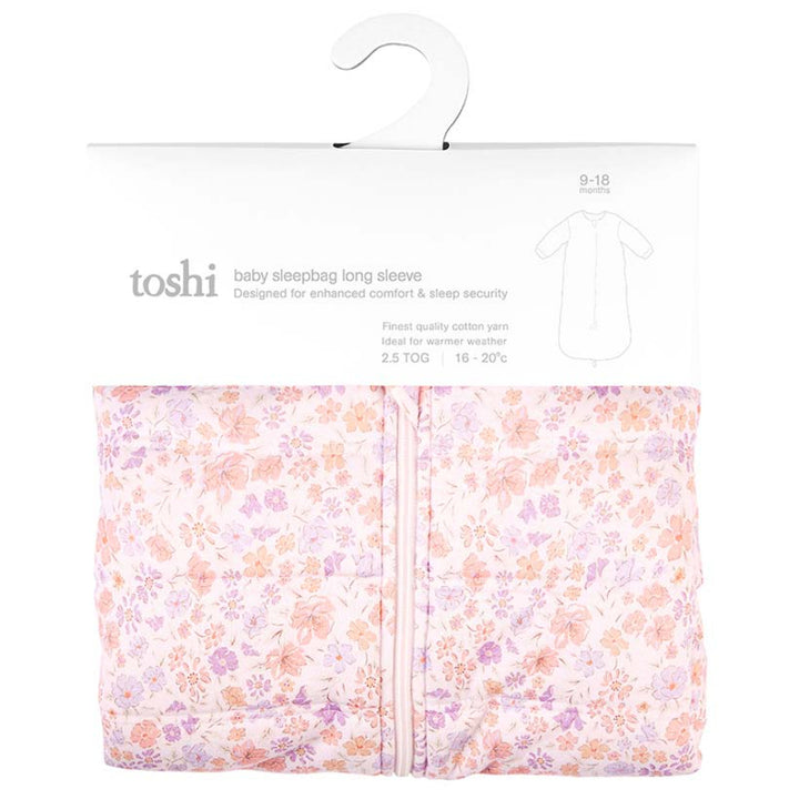 Toshi Baby Sleep Bag Classic Long Sleeve 2.5 TOG - Lolita
