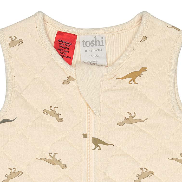 Toshi Sleeveless Sleep Bag - Dinosauria