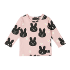 Rock Your Baby Bunny Face Baby Long Sleeve T-Shirt