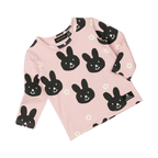 Rock Your Baby Bunny Face Baby Long Sleeve T-Shirt