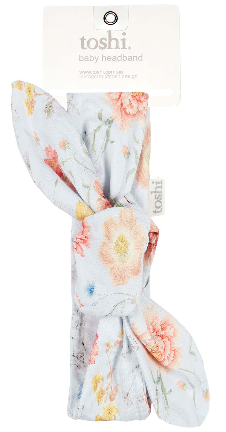 Toshi Baby Headband - Secret Garden Sky