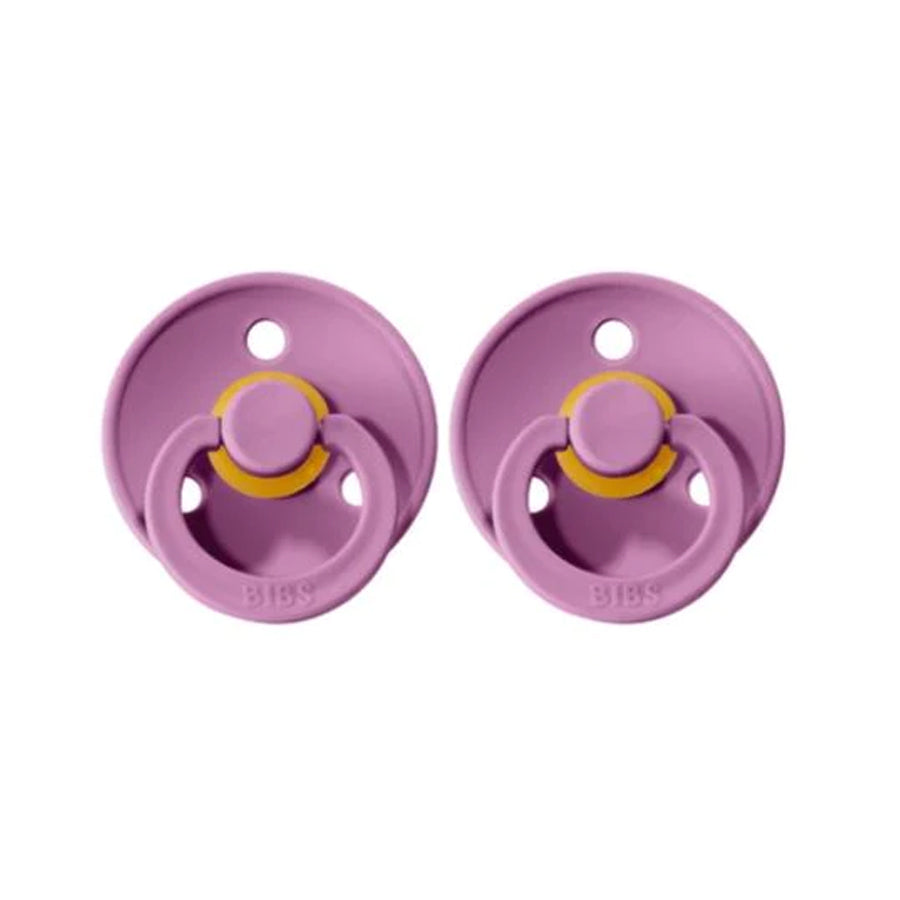 BIBS Colour Pacifier 2 Pack - Lavender