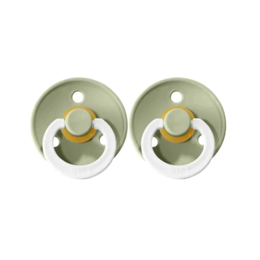 Colour GLOW Pacifier 2 Pack - Sage