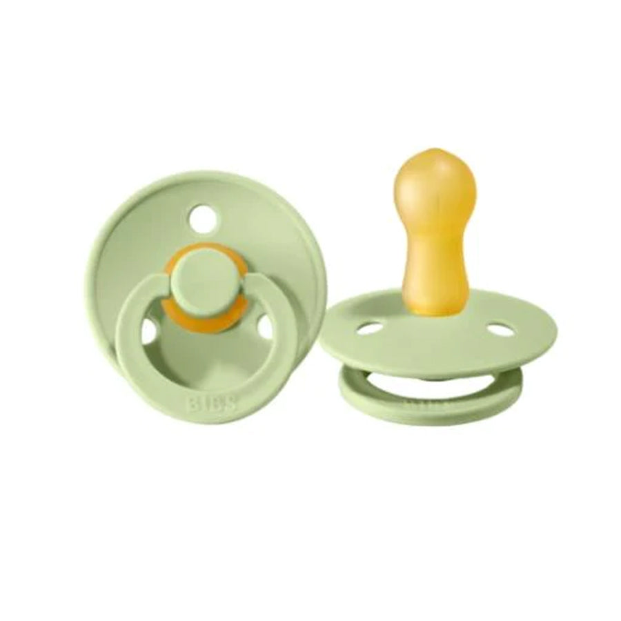 BIBS Colour Pacifier 2 Pack - Pistachio