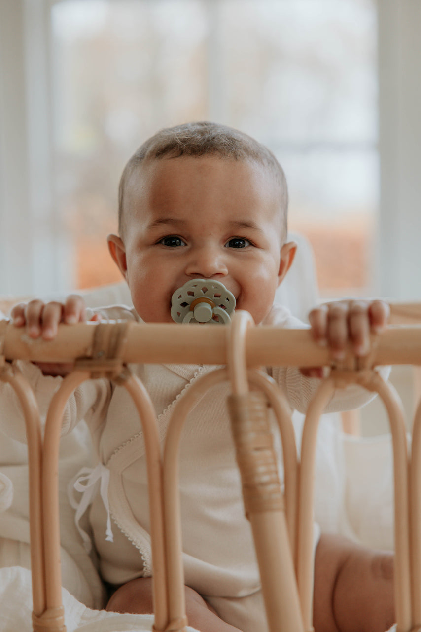 Boheme Pacifier 2 Pack - Sage/Cloud