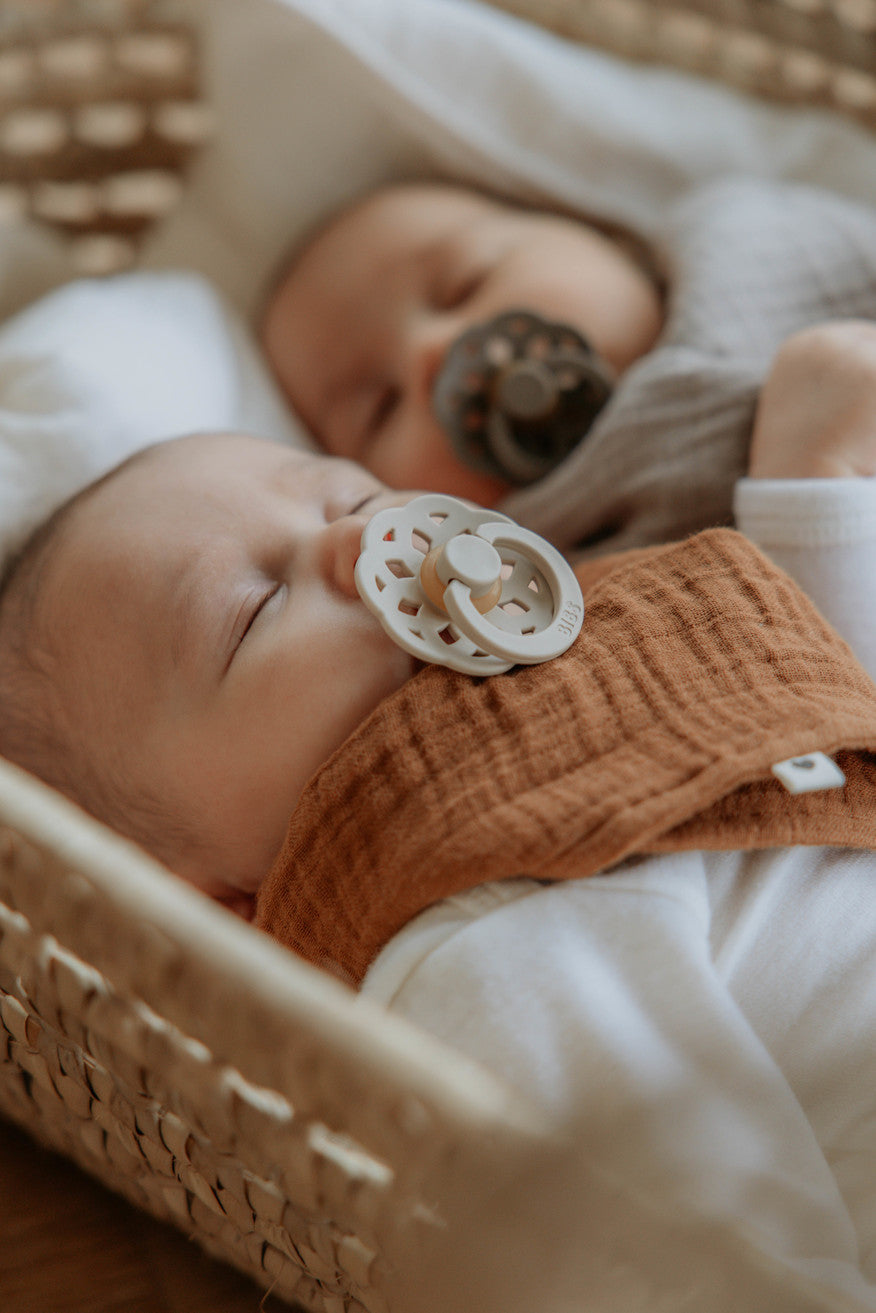 Boheme Pacifier 2 Pack - Ivory/Sage