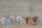 Boheme Pacifier 2 Pack - Vanilla/Peach