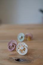 Boheme Pacifier 2 Pack - Ivory/Sage