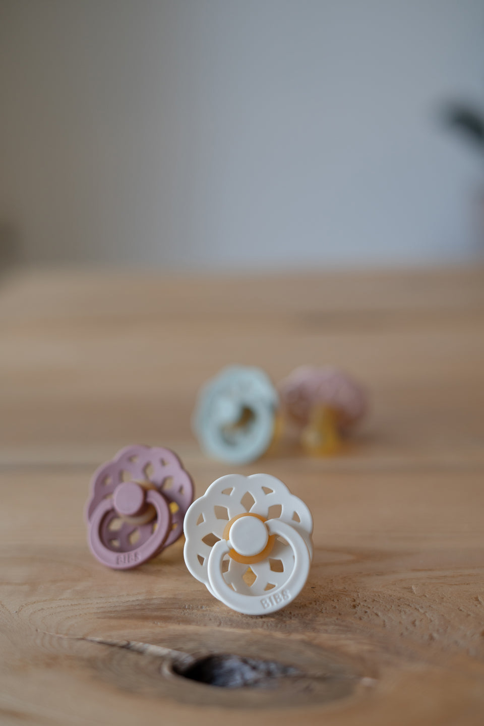 Boheme Pacifier 2 Pack - Ivory/Sage