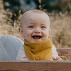 Bandana Bib - Mustard